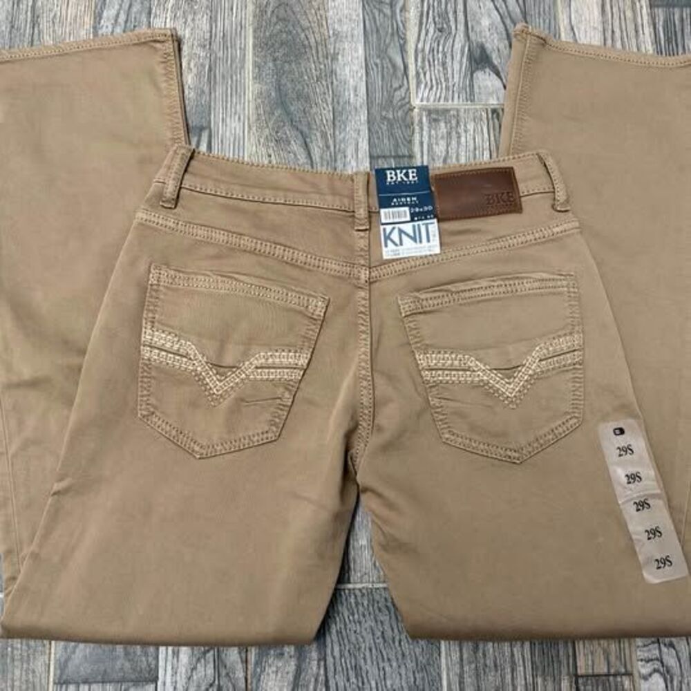 BKE Aiden Bootcut Knit Twill Pants - Size 29x30 NWT